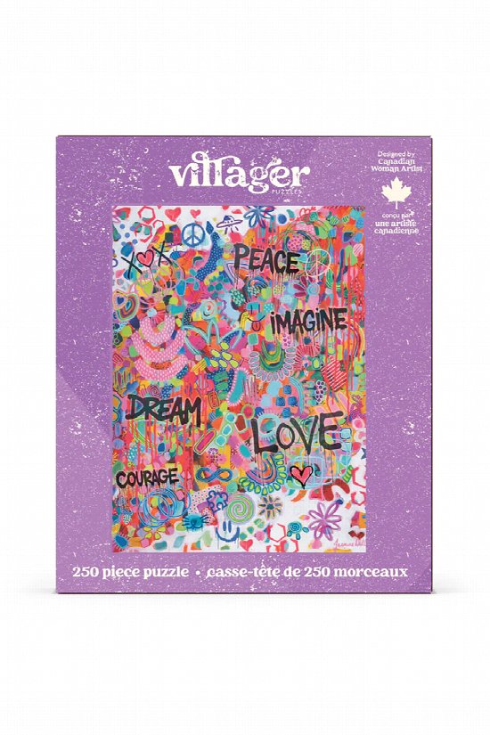 Pink Graffiti Puzzle 2